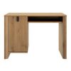 Lugano Γραφείο με 1 Πόρτα 110x56x77εκ. Artisan oak