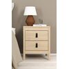 Madrid Κομοδίνο με 2 Συρτάρια 43,8x38,4x54,1εκ. Jackson Hickory