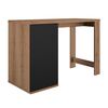 Otello Τραπέζι Ψηλό bar 136x60x91εκ. Helvezia oak / Μαύρο