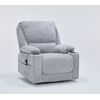 Selena Πολυθρόνα Relax Lift 89x90x103εκ. με Ηλεκτρική Ανάκλιση Γκρι Ύφασμα