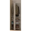 Auriol Ανοιχτή Ντουλάπα 54x35x183εκ. Rookwood oak / Grege