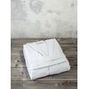 Μπουρνούζι με Κουκούλα zen - Medium - White