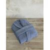 Μπουρνούζι Asana - Extra Large - Smoke Blue
