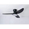 Se led F100 Windy Black fan 30w*2 Smart With Control 100x100x50cm 3000k-6500k 85-265v 2 Years w