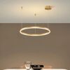 Se led 60 Kanko Pendant Gold 28w 3cct 60x100cm Ip20 2 Years Warranty