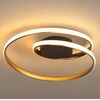 Se led 50 Lici Ceiling Black 38w 3cct 50x9cm Ip20 220v 2 Years Warranty
