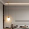 Se21-br-10 Wasy Pendant Brass Opal e14 10x100cm Ip20 2 Years Warranty