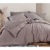 Παπλωματοθήκη Υπέρδιπλη 230x240 nef-nef basic-22 1185-mocca 100% Βαμβάκι Πενιέ 144tc