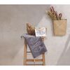 Ποτηρόπανο Βελουτέ 40x60cm Βαμβάκι nef-nef fish style - grey 035029