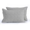 Σετ Μαξιλαροθήκες 2τμχ 52x72 nef-nef elements olympia grey 100% Βαμβάκι