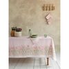 Τραπεζομάντηλο 150x190cm april nima home 100% Βαμβάκι / Ροζ