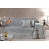 Ριχτάρι Καναπέ Perth Anthracite (Τριθέσιος) 180x300 guy Laroche  37% Cotton-21%polyester-42% Acrylic