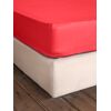 Σεντόνι Υπέρδιπλο με Λάστιχο Superior Satin - red