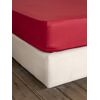 Σεντόνι Μονό με Λάστιχο Superior Satin - red