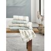 Σετ Πετσέτες (30x50 + 50x90 + 70x140) Plush - Dusty Mint