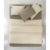 Σεντόνι Minimal Natural με Λάστιχο 120x200+35 guy Laroche  100% Cotton Satin