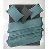 Σεντόνι Minimal Petrol με Λάστιχο 120x200+35 guy Laroche  100% Cotton Satin