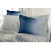 Ζεύγος Μαξιλαροθήκες Oxford Azzam Denim 50x70 guy Laroche  100% Microsuede