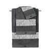 Σετ 3 Τμx. Πετσέτες Style Anthracite guy Laroche Anthracite 100% Cotton 500 Gr/m 2