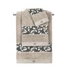 Σετ Πετσέτες Μπάνιου 3τμχ. Lavinia Anthracite-Natural guy Laroche  100% Cotton 500 Gr/m 2