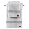 Πετσέτα Προσώπου Snow Grey 50x90 guy Laroche Grey 100% Βαμβάκι