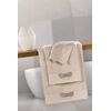 Σετ 3τμχ. Πετσέτες Μπάνιου Belize Sand guy Laroche Sand 100% Cotton 500 Gr/m2