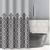 Κουρτίνα Μπάνιου Elements Charcoal 180x185 guy Laroche Grey 100% Polyester, Water Repellant