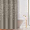 Κουρτίνα Μπάνιου Paris Choco 180x185 guy Laroche  100% Polyester, Water Repellant