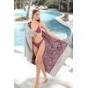 Πετσέτα Θαλάσσης Velour Printed 2301 Fuchsia 100x175 guy Laroche  50% Cotton-50%polyester