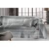 Ριχτάρι Victor Silver 1θέσιος 180x150 guy Laroche Grey 65% Chenille / 25% Cotton -15% Polyester