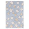 Χαλί Night sky L.blue 130x180 guy Laroche  100% Cotton