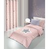 Παπλωματοθήκη Pirineo Pink 160x220 Saint Clair Pink top Μικροφίμπρα / Bottom Βαμβάκι
