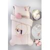 Κουβερλί Enjoy Pinky Suede 160x220 Saint Clair  100% Pol.- Microfiber
