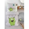 Κουβερλί Monsters Lime Suede 160x220 Saint Clair  100% Pol.- Microfiber