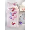 Κουβερλί pet Fuchsia Suede 160x220 Saint Clair  100% Pol.- Microfiber