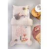 Κουβερλί Timber Pudra Suede 160x220 Saint Clair  100% Pol.- Microfiber
