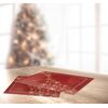 Σουπλά Χριστουγεννιάτικο 3042 red Laser cut 45x33 Saint Clair  100% Polyester