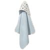 Βρεφικό Μπουρνούζι Κάπα Enjoy sky 75x75 Saint Clair  100% Cotton