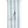 Κουρτίνα Soft - Touch Lapin Blue με Τρουκς 160x240 Saint Clair  100% Polyester
