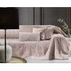 Ριχτάρι Crusty old Pink 130x170 + Διακοσμητικό Μαξιλάρι guy Laroche  100% Polyester art fur Ultrasoft