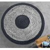 Χαλί Kali Anthracite Round 150εκ. guy Laroche  60% Cotton - 40% Jute