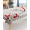 Πασχαλινό Τραπεζομάντηλο Easter 17 red 145x220 Saint Clair  100% Polyester