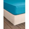 Σεντόνι Ημίδιπλο με Λάστιχο Unicolors - Petrol Blue Nima Home
