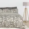 Das Home σετ Σεντονια King Happy 9677 Black, Taupe