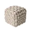 Das Home Διακοσμητικο Πουφ 43χ43χ40 2274 Beige