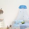 Das Baby 6443 Κουνουπιερα 200χ500 Relax Γαλαζιο, Λευκο