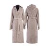 Μπουρνούζι Φροτέ Με Κουκούλα xxlarge nef-nef comfort mocca 100% Βαμβάκι Πενιέ