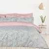 Das Home σετ Σεντονια Μονα με Λαστιχο Casual 5428 Mint, Rose