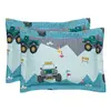 Das Kids Ζευγος Μαξιλαροθηκες 4926 Green, Grey