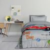 DAS KIDS ΚΟΥΒΕΡΤΟΠΑΠΛΩΜΑ 160Χ220 4923 GREY, RED